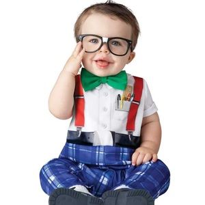 Nursery Nerd Infant Halloween Costume 6-12 Months